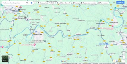 Cuzac sur Google Maps!